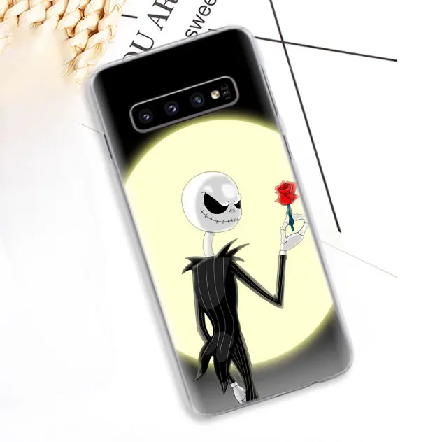 05 Кошмар перед Рождеством Джек телефон чехлы для samsung Galaxy S10e S10 плюс S8 S9 плюс S6 S7 край A40 A50 A70 M20 случае Coque - Цвет: 05