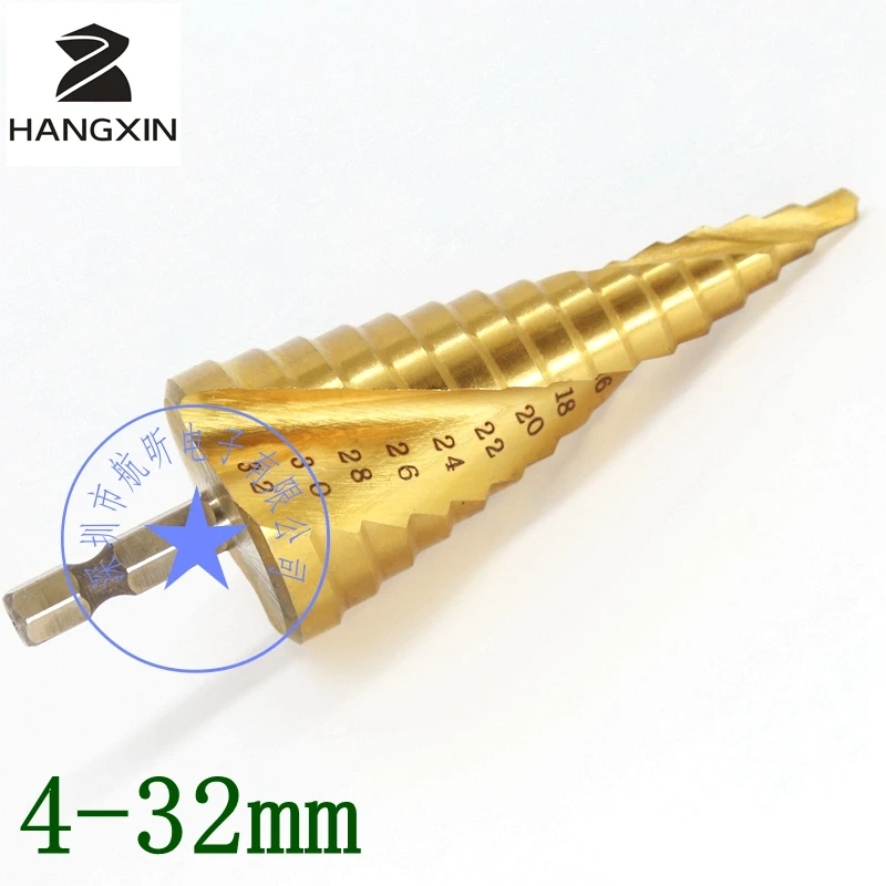 Быстрорежущие ступенчатые сверла Лидер продаж 1 шт. 4 32 мм быстрорежущее