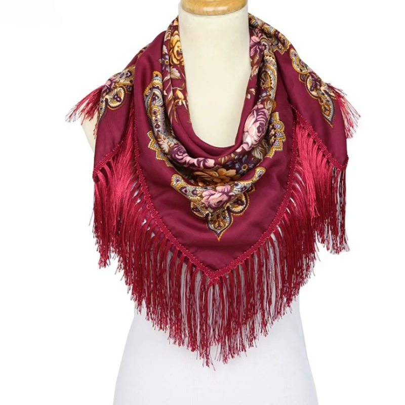 Новинка 2018 осень зима Модные теплые женские квадратные шарфы обертывания