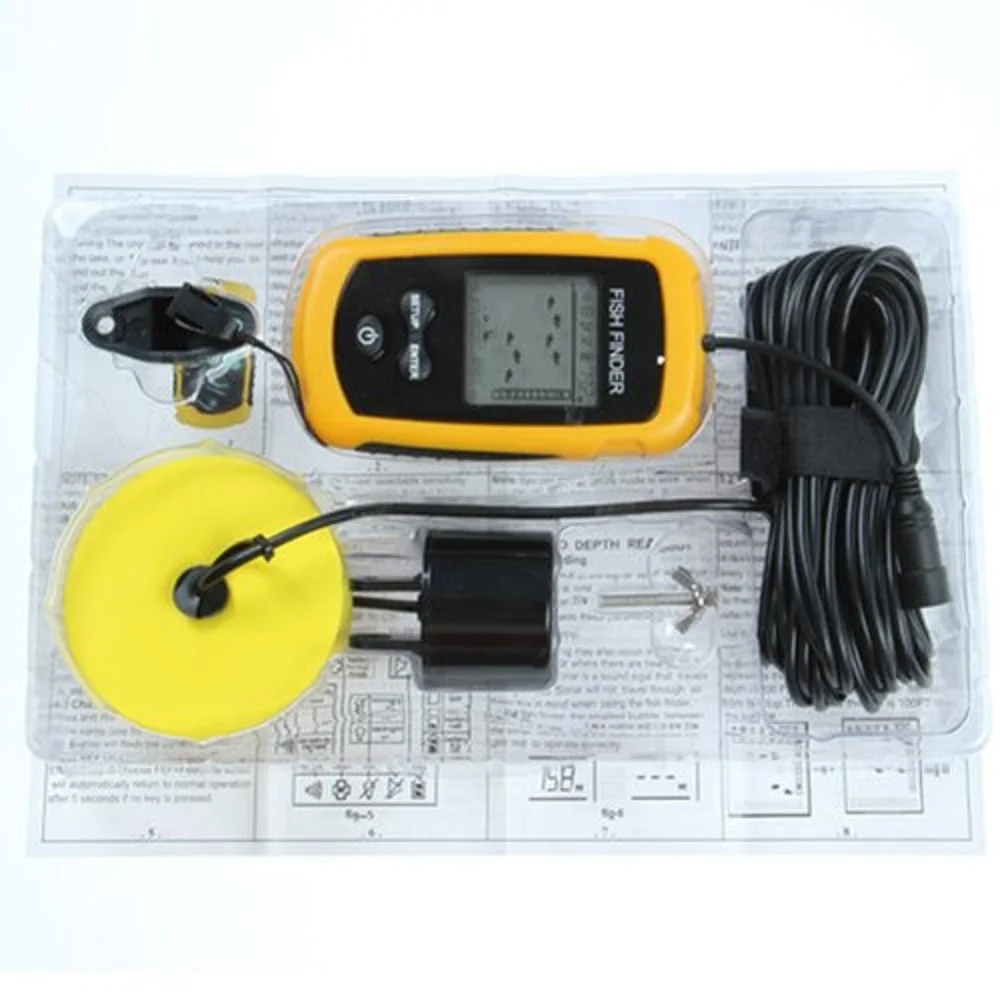 Портативный гидролокатор с ЖК-дисплеем 100 м |