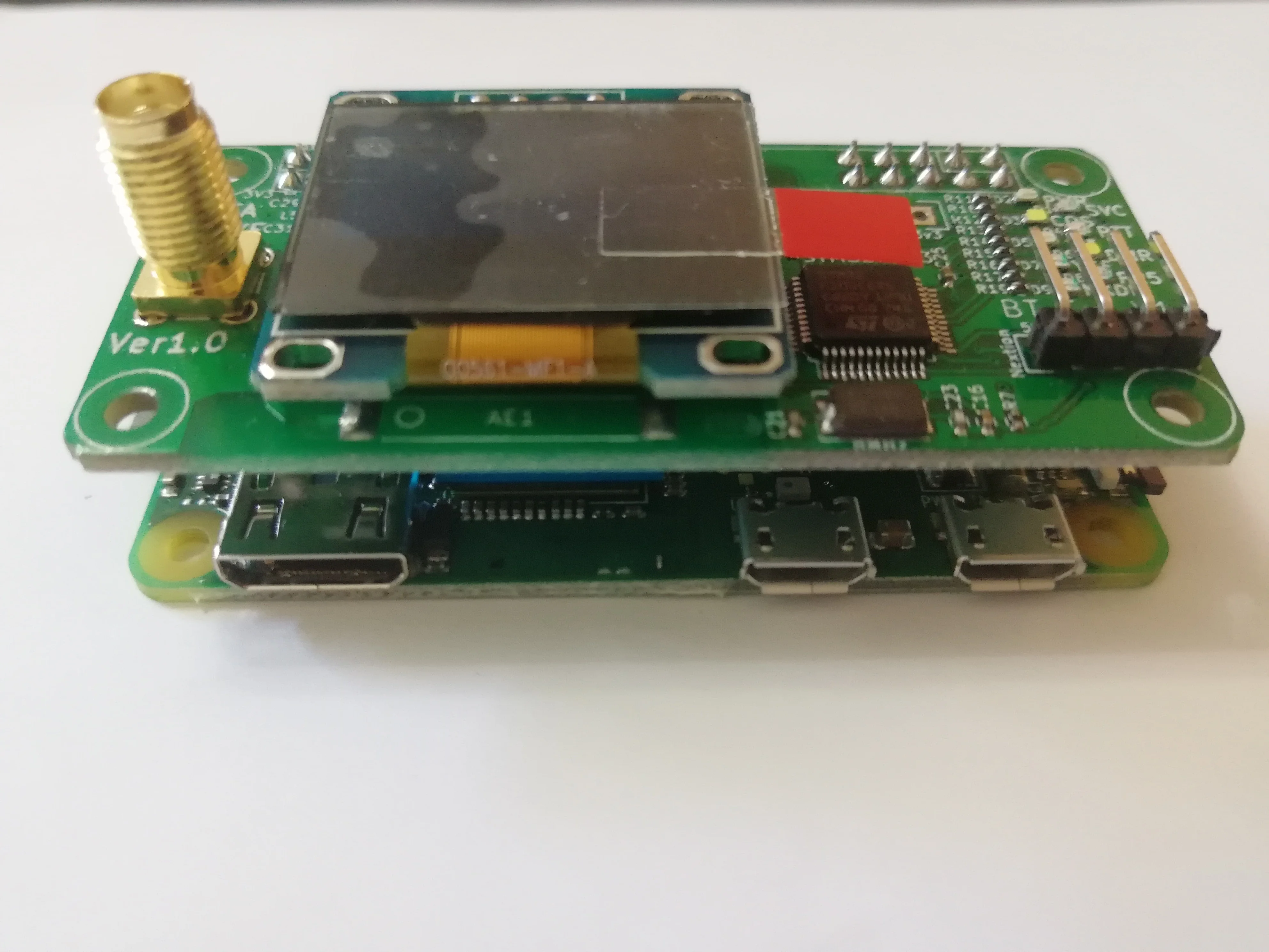 MMDVM в сборе точка доступа P25 DMR YSF + Raspberry Pi OLED антенна sd-карта блок питания - купить