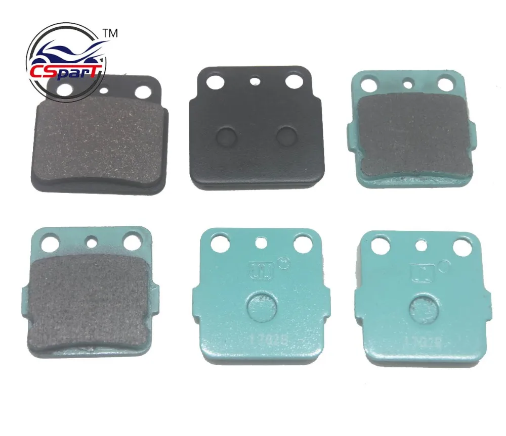 Комплект тормозных колодок 3 пары передняя и задняя части для SUZUKI ATV LTZ 400 QuadSport (2003