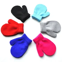 1 4 years winter knitted gloves for baby boys and girls warm rope full finger mittens gloves for children toddler kids ts168
