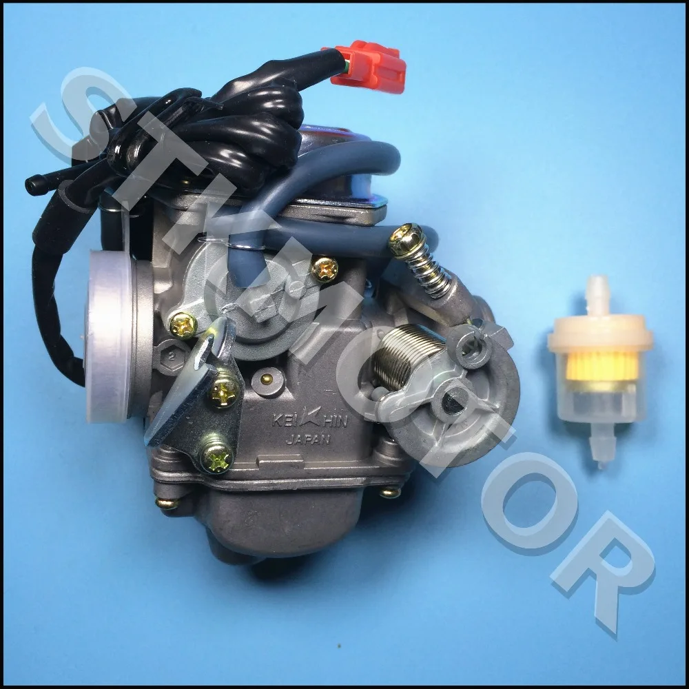 24 мм Впускной GY6 125 150cc мотоцикл Карбюратор Carb для BAJA Скутер ATV квадроцикл Картинг скутер 125cc PD24J Мотоцикл Запчасти