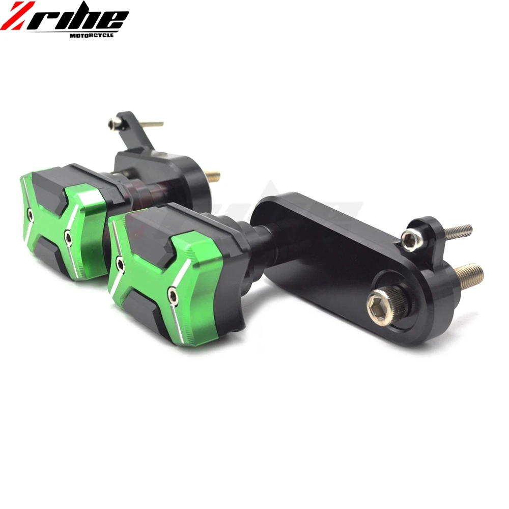 Слайдеры рамы мотоцикла защита от повреждений ударов CNC алюминий для Kawasaki Ninja