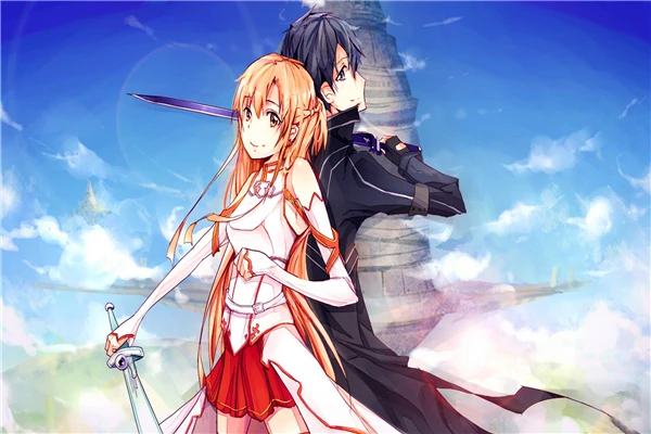 На заказ на холсте художественные Sword Art плакат с изображением мечей Online Game