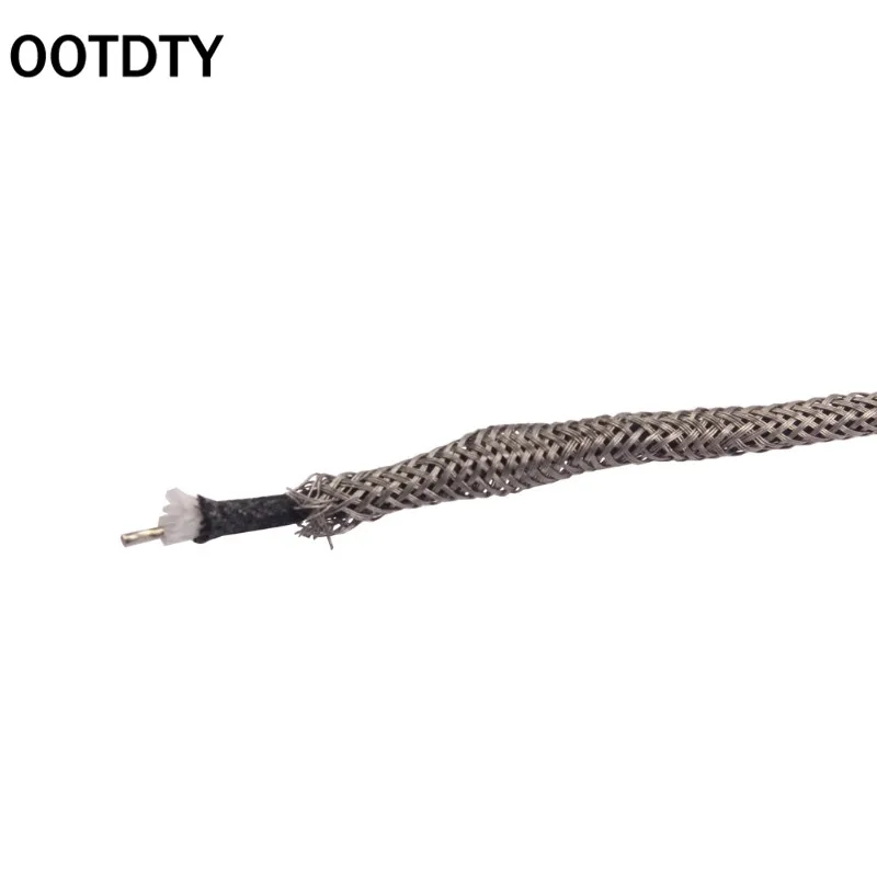 OOTDTY 1x провод с одним проводником плетеная Защитная ткань кабель для захвата