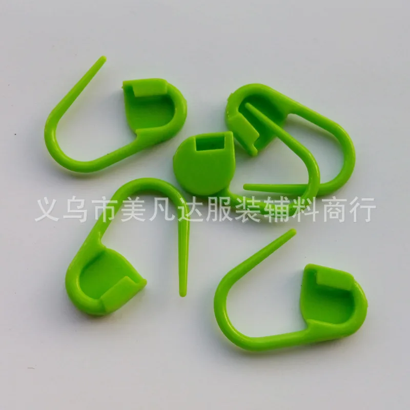 100 шт Красочные вплетаемые Пластиковые вязание крючком ремесло фиксатор стежка