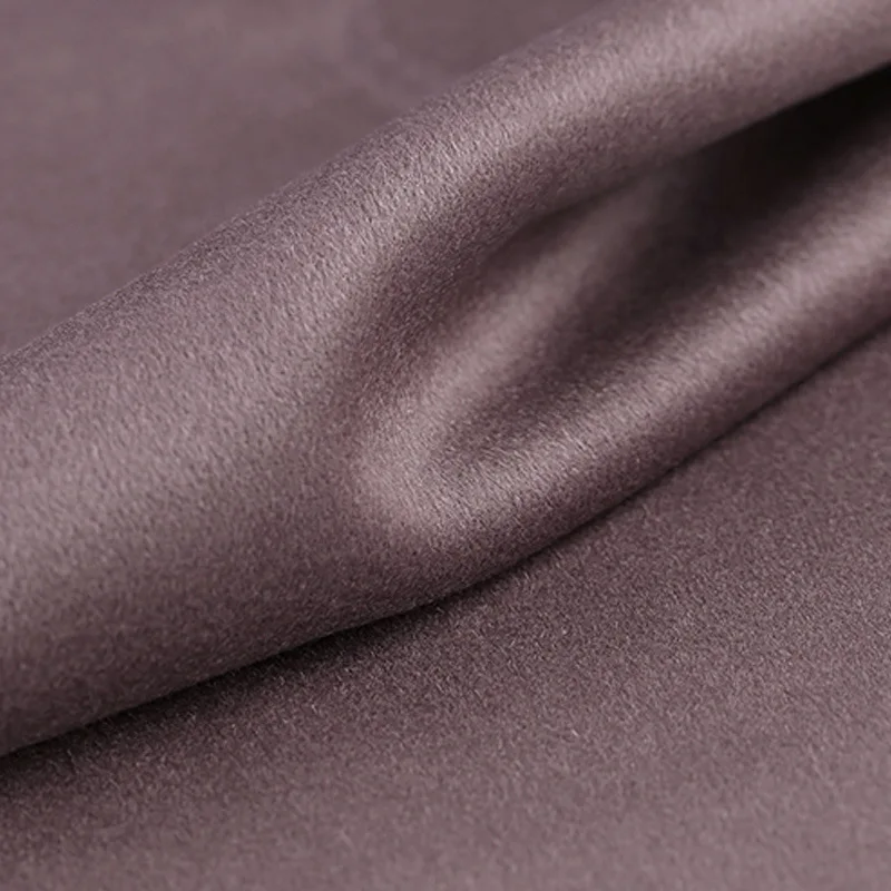 

150 cm wool fabric meter autumn winter wool coat fabric material 620g / m solid color wool fabric wholesale cloth