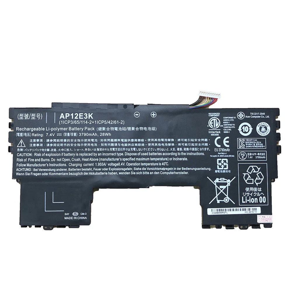 Новый оригинальный аккумулятор для ноутбука Acer aspire Aspire S S7-191 Ultrabook 11 1/CP5/7 4-2 42/61 мАч