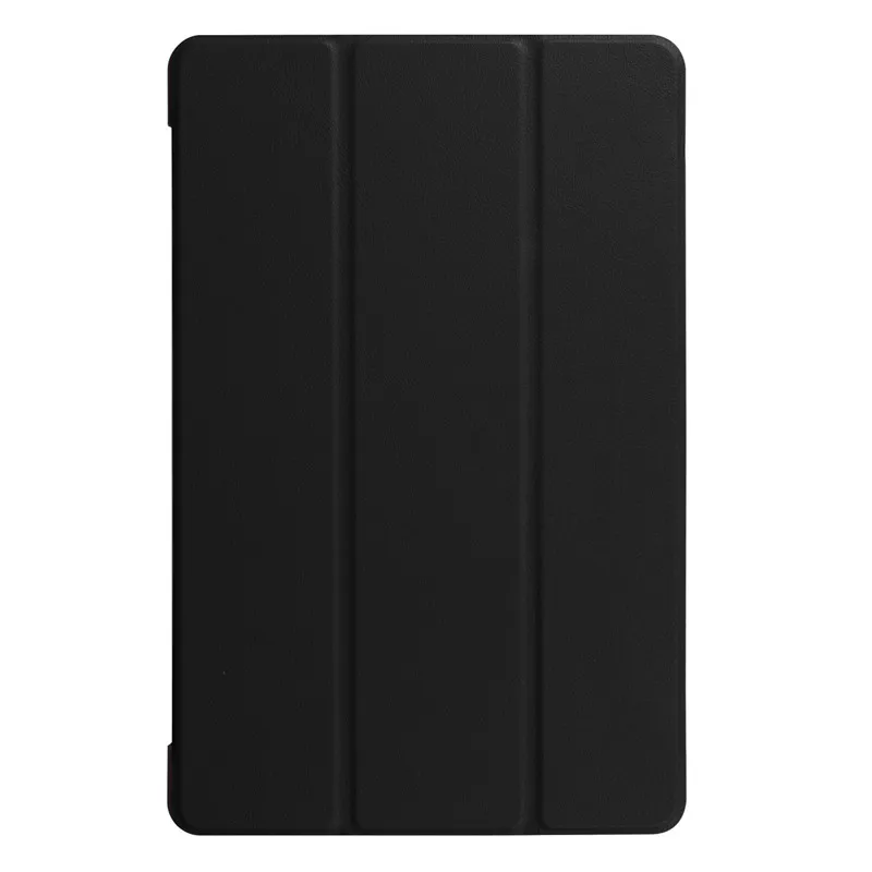 Роскошный чехол-подставка Qosea из искусственной кожи для huawei Mediapad T3 8,0 для huawei Mediapad T3 8 10 7 BG2-W09 - Цвет: Черный