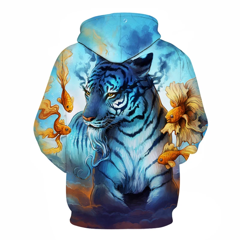 Мечта По JoJoesart Тигр 3D толстовки мужские странные вещи уличной моды Прямая