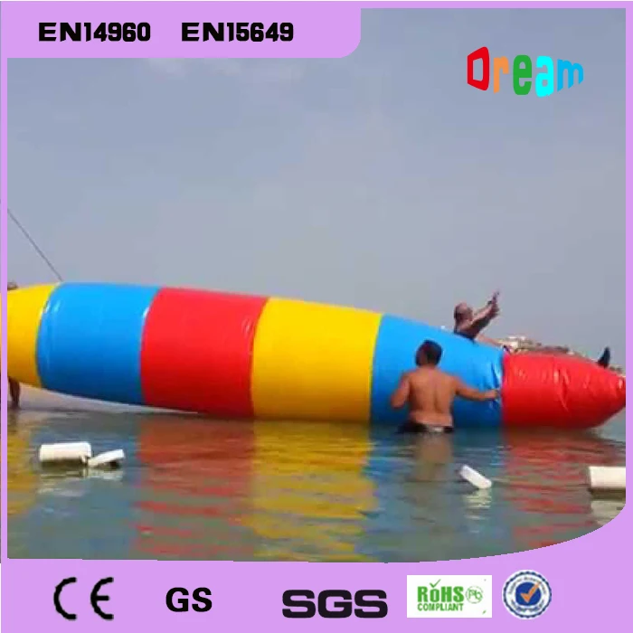 

Free Shipping 11*3m Inflatable Water Blob Jump Water Toys Water Blob Jumping Bag Inflatable Aqua Trampoline Free A Pump