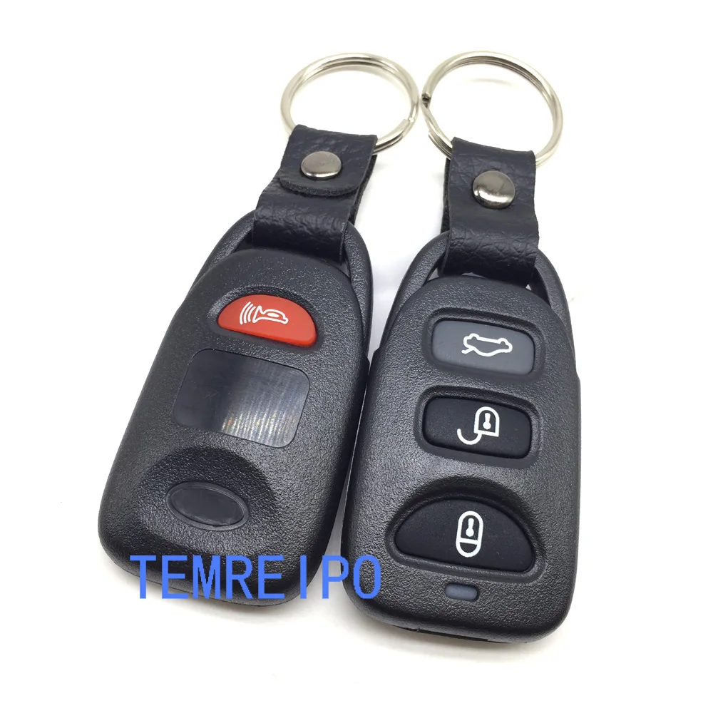 

10pcs/lot 3+1 Button Remote Key Blank Replacement Key Case Key Shell Fob Fit For Kia