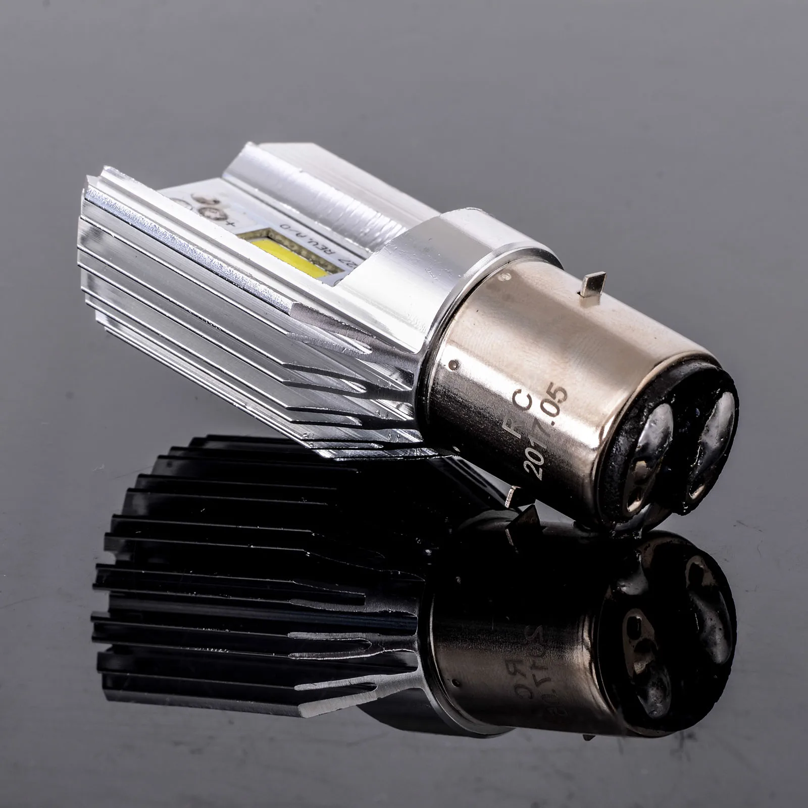 JX LCLYL 1 шт. H6 BA20D DC 8V 80V 12 Вт COB светодиодный мотоциклетный Hi/короче спереди и длиннее