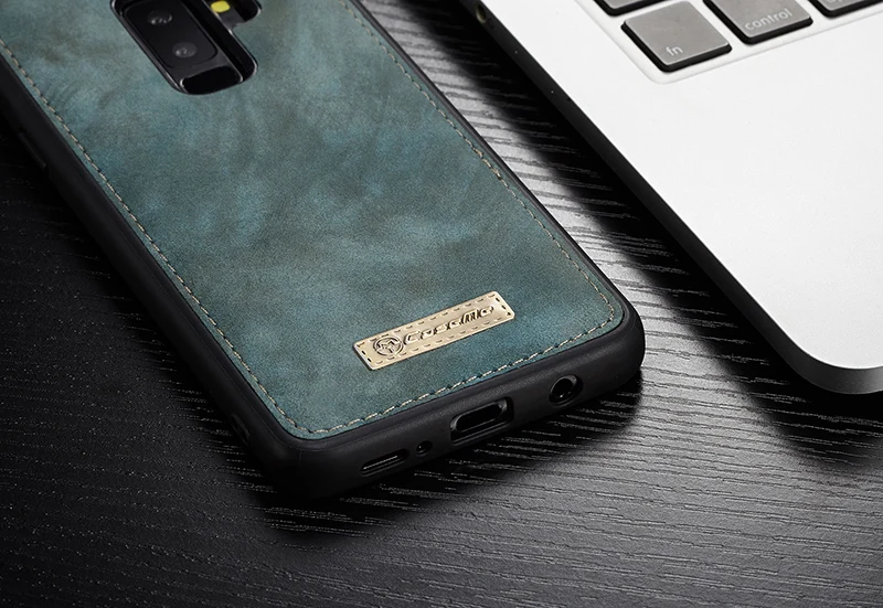 Роскошный чехол me из натуральной кожи для samsung Galaxy S8 S9 S10 Plus E 5G A70 A50 A40 Note 10 9 8 откидной Магнитный чехол-кошелек для телефона
