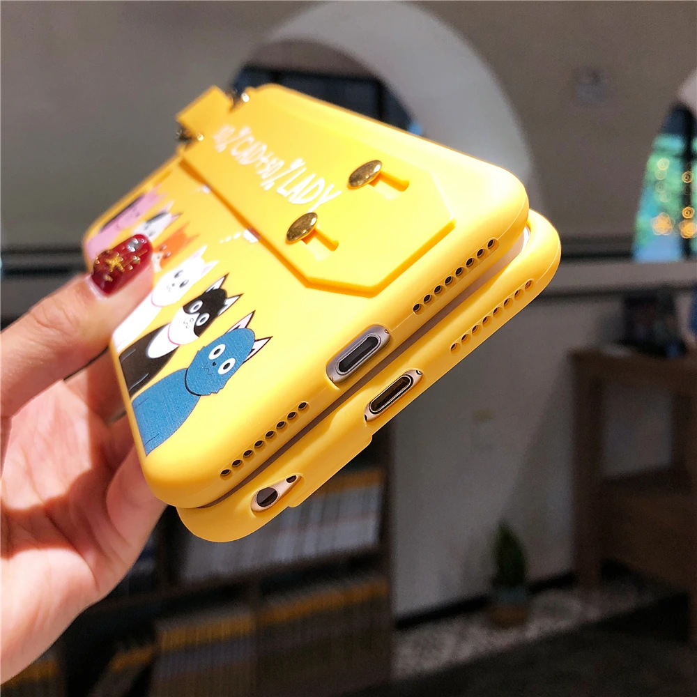 Мягкий чехол для iPhone X XR XSMax с зажимом силиконовый кольцом мягкая подставка 6 6S 7 8