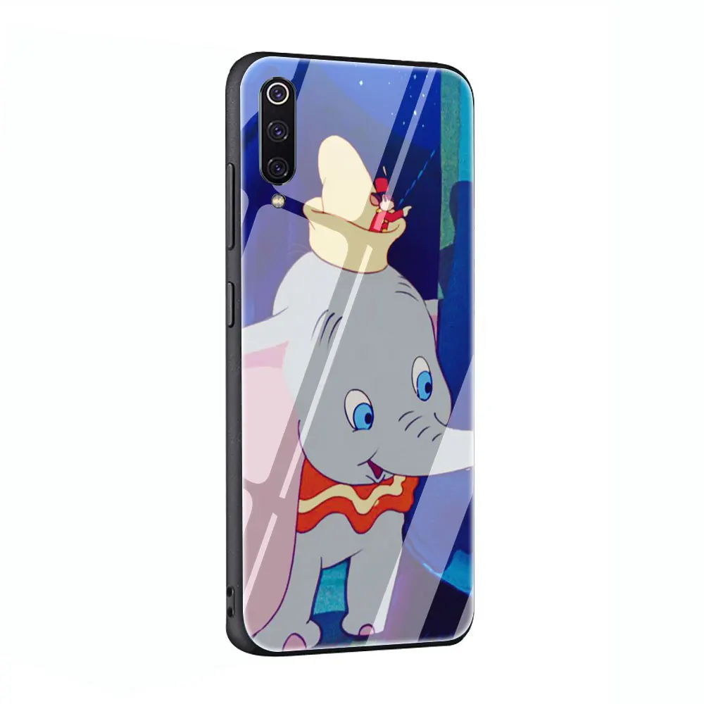 G4 Dumbo Tempered Glass Phone Cover Case For Xiaomi Mi 8 9 Redmi 4X 6A Note 5 6 7 Pro Pocophone F1 - Цвет: G4