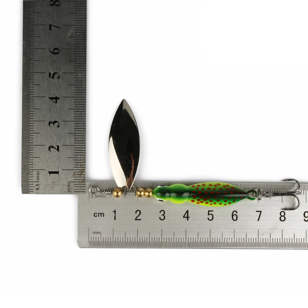 Приманка для зимней рыбалки Goture 4 шт. 0 52 унции 3 42 дюйма цвета металлическая