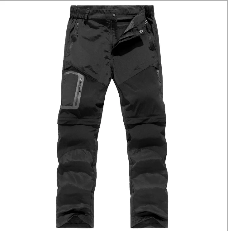 New summer and fall outdoor men's quick dry pants removable shorts waterproof breathable uv resistant cycling fishing pants