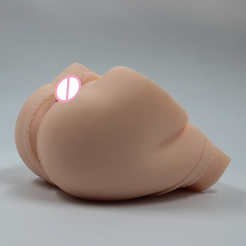 Сексуальная мужская мастурбация 3D киска без ануса чашки с двумя отверстиями