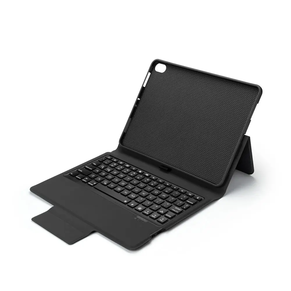 Кожаный чехол с Bluetooth клавиатурой для iPad Pro 11 дюймов 2018 дюйма подсветкой 7