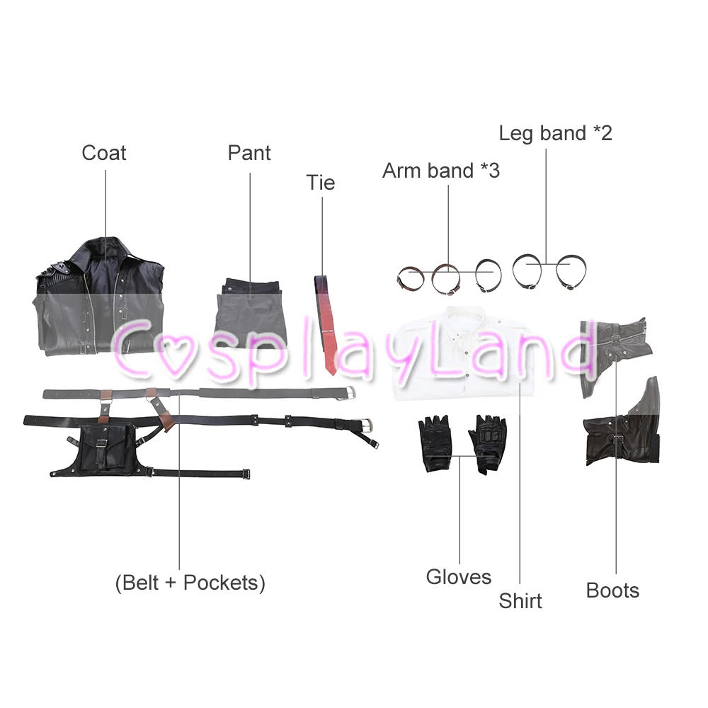 Игровой кожаный костюм PUBG для взрослых игр на поле битвы косплея|costume adult|cosplay