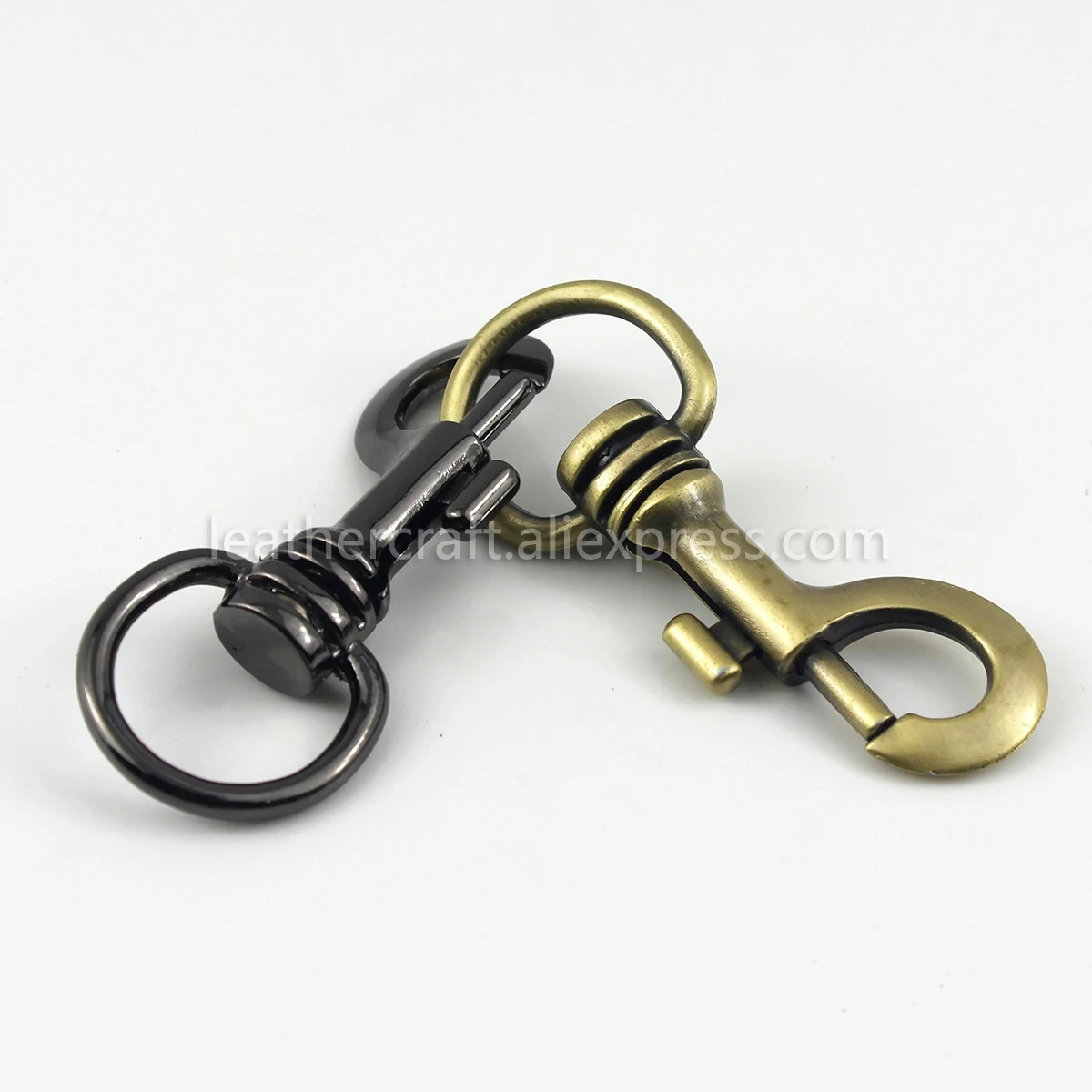 1 Pcs Metal Snap Hook Trigger Clips Lobster Claps for Leather Craft Bag Purse Strap Belt Keychain Webbing Connecting Large Size | Дом и сад