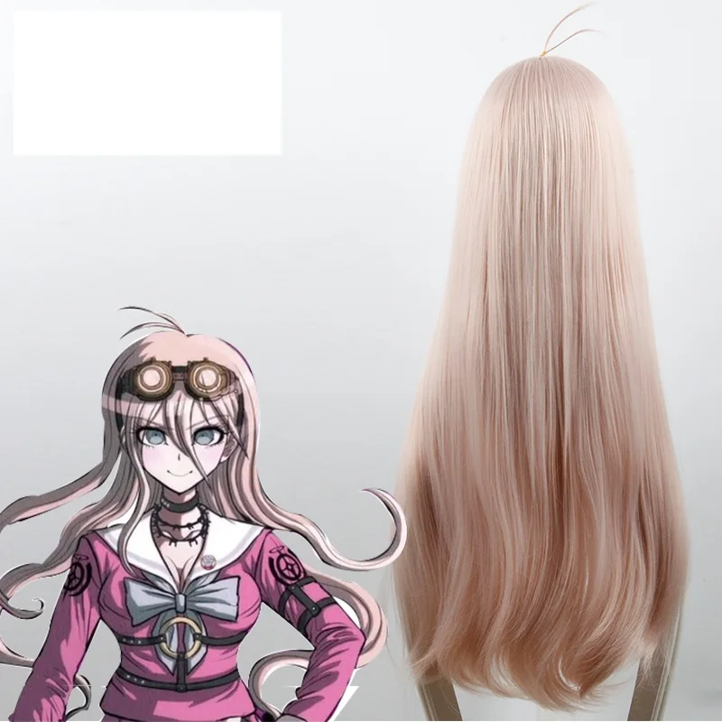 Аниме Супер DanganRonpa V3 Miu Iruma Косплей парики термостойкие синтетические волосы парик+ парик