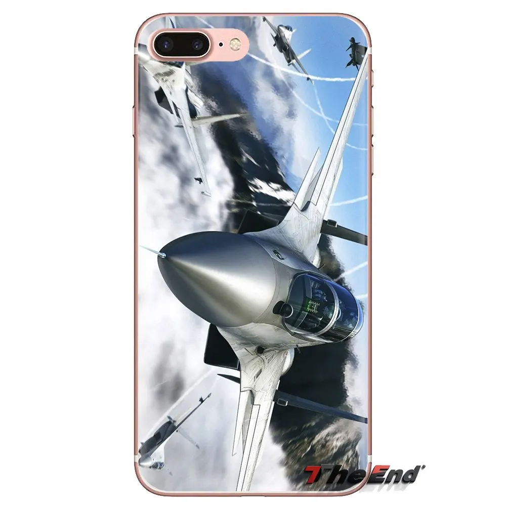 Russian Sukhoi 27 Aircraft Transparent Soft Shell Case For Samsung Galaxy S3 S4 S5 Mini S6 S7 Edge S8 S9 S10 Plus Note 3 4 5 8 9 |