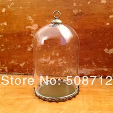 20 комплектов Прозрачный Большой Купол Клош стеклянная бутылка