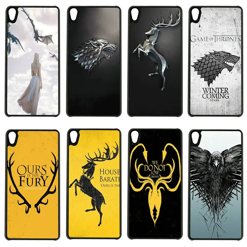 Чехол для телефона Дом Таргариенов Игры престолов жесткий PC Обложка sony Xperia z1 z2 z3 z4