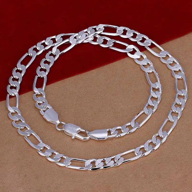 Free shipping factory price top quality 925 sterling silver jewelry necklace 8mm20inch pendant SMTN018 | Украшения и аксессуары