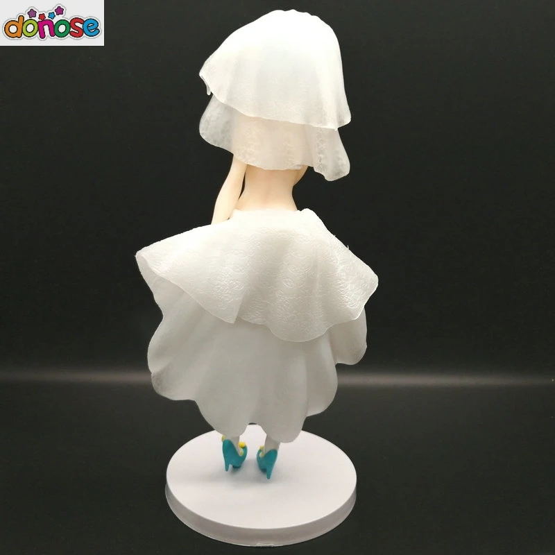Аниме Re: Zero начало жизни в другом мире EXQ Rem девушка Рисунок свадебное платье ПВХ