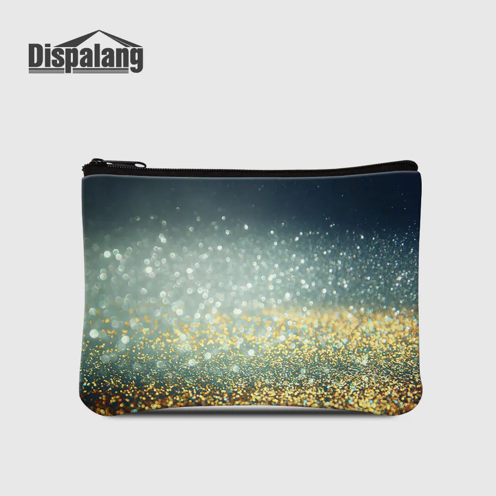 

Dispalang Women Cute Wallet Stars Sands Design Coin Purse For Teenage Girls Galaxy Starry Lady Mini Clutch Top Quality Money Bag