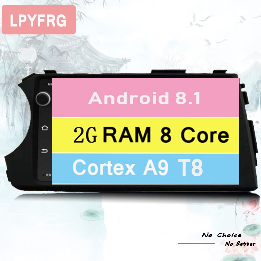 Автомобильный DVD-плеер для Ssangyong Actyon Kyron 2005-2013 2 DIN 1024*600 HD Гб ОЗУ Android 8 1 - купить по