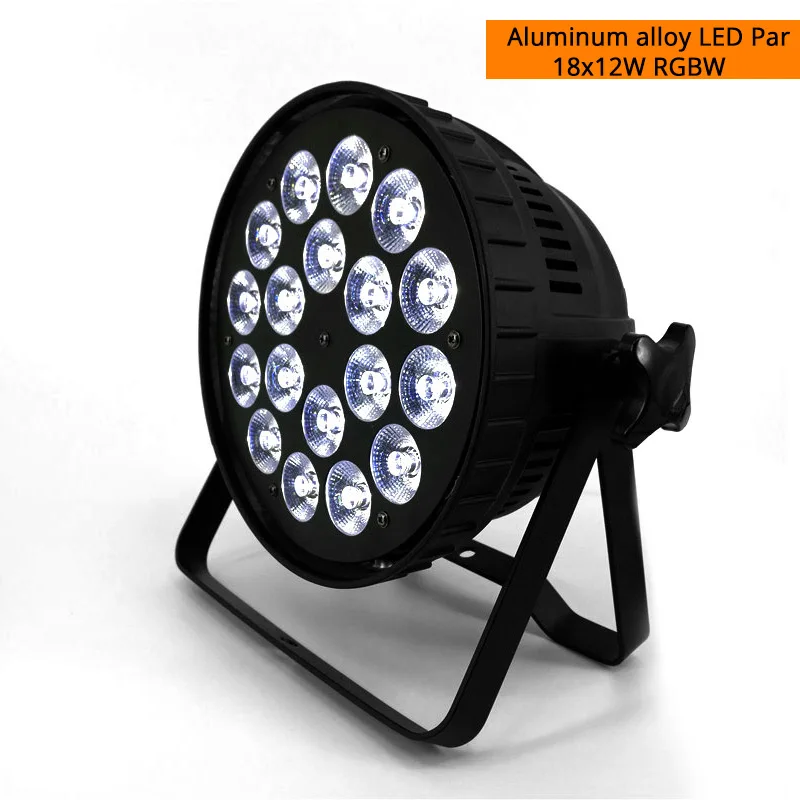 Aluminum mini 18x12W SHDHDS алюминиевый сплав 18x12 Вт светодиодный прожектор RGBW 4в1 Светодиодный прожектор DMX512 Дискотека профессиональный сценический DJ оборудование - Цвет: Aluminum mini 18x12W