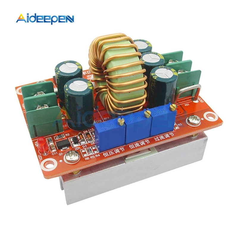 1 шт. DC CC 12A 150 Вт регулируемый понижающий преобразователь 4 5-32 В до 1-30 постоянное