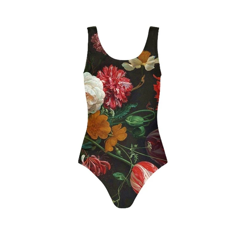 2019 Custom Printing Swimwear Women Sexy One Piece Swimsuit Beach Bathing Suit Sport Swimming Girls Maillot De Bain Badpak | Спорт и