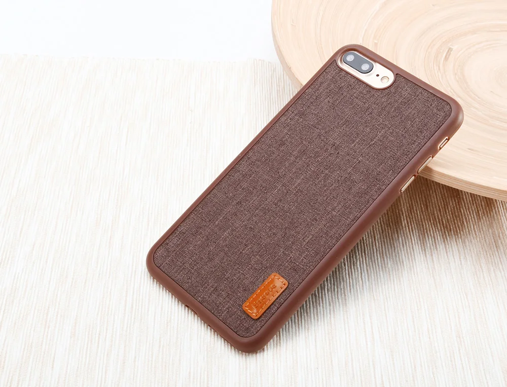 for iPhone7 Baseus Grain Case Artistical Style Phone Shell iPhone 7 Full Coverage Protection 4.7 inch TPU Cloth |