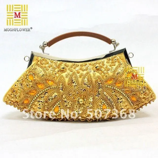 wholesale price -retail Free shipping Ancient pure handicraft embroidery wedding package bag Vintage embroidered NO20929 | Багаж и сумки