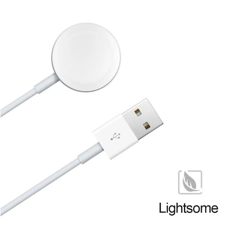 Wireless Smartwatch Charger Force DC5V/1A USB Fast Charging Data Cable Line Wire for Apple i Watch 2/3 Smart P5 | Электроника