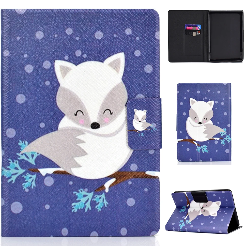 New Painted PU Leather Case For Amazon Kindle Paperwhite 4 2018 6.0&quot e-Book Cover 10th Generation Shell | Компьютеры и офис