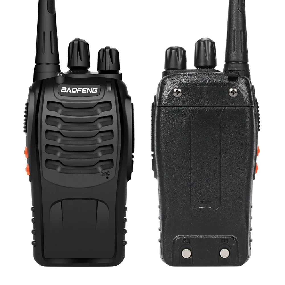 4 шт./лот BAOFENG BF-888S рация двухстороннее радио Baofeng 888s UHF 400-470MHz 16CH портативный трансивер с большим радиусом действия+ наушник