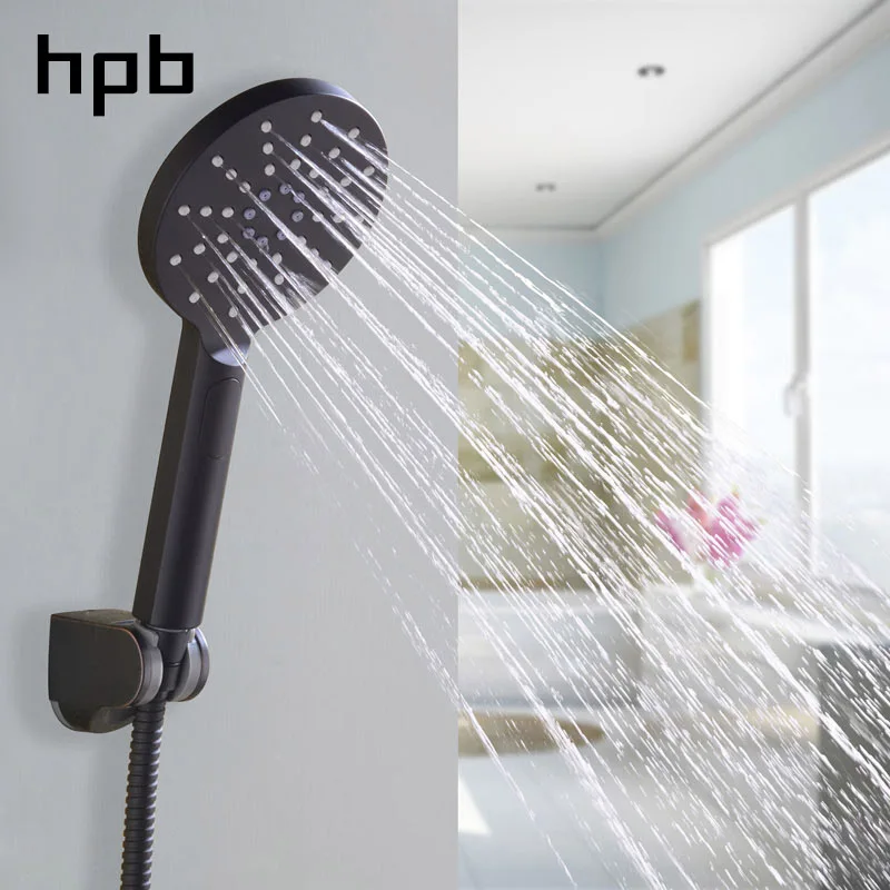 HPB круглая форма 3 настройки распылителя ручной для экономии воды насадки душа с