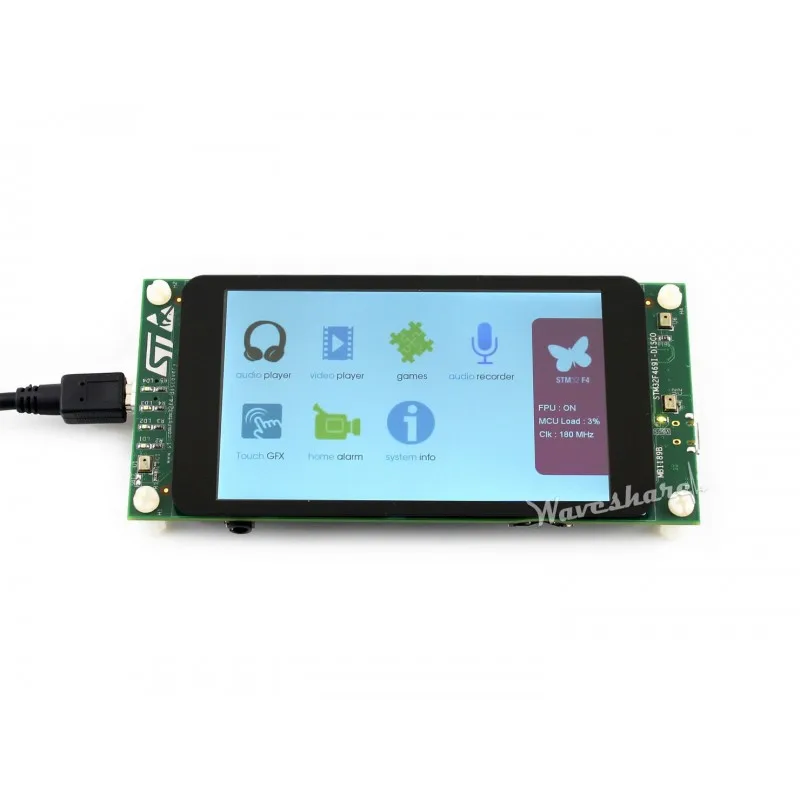Микроконтроллер 32F469IDISCOVERY STM32F469 микроконтроллер STM32F469NIH6 с разъемами UNO V3