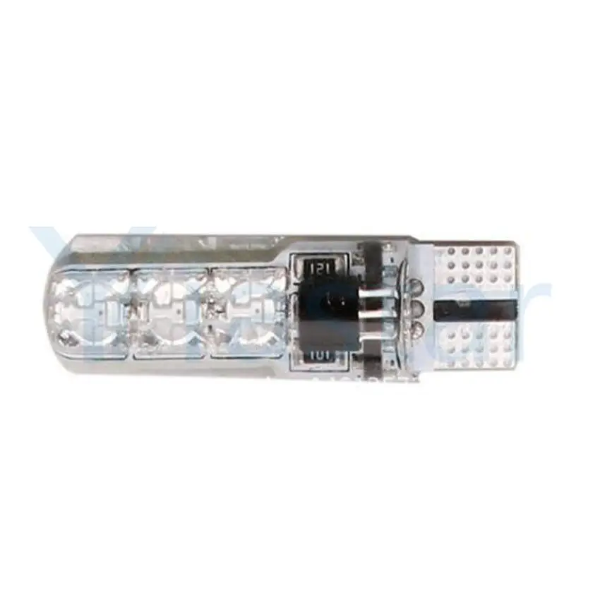 100 шт. Автомобильные светодиодные лампы RGB T10 W5W 194 168 5050 SMD | Автомобили и мотоциклы
