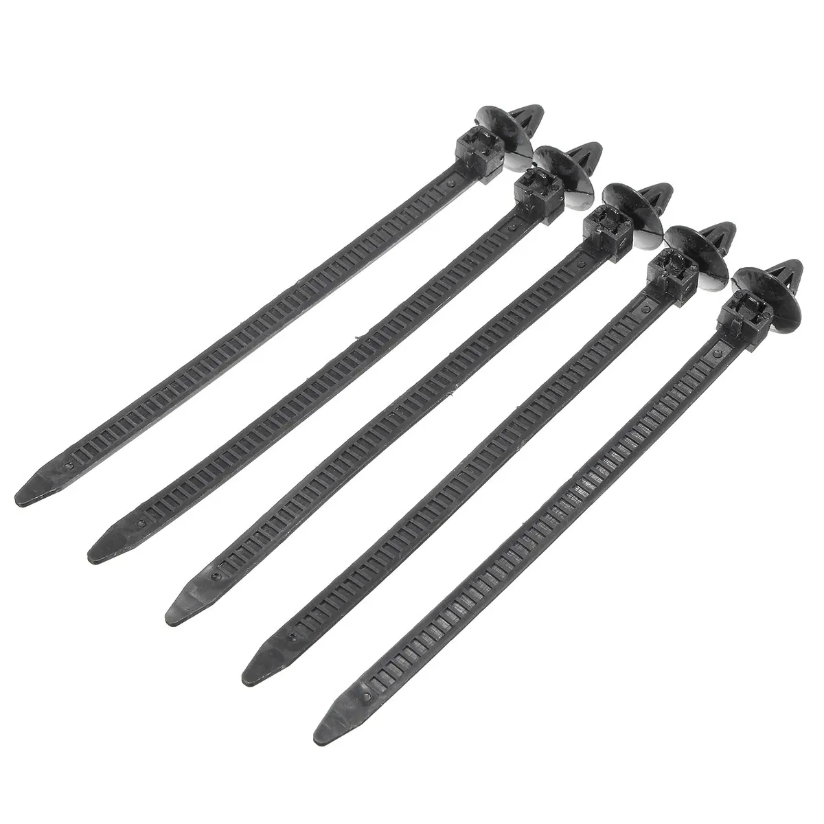 Универсальный автомобильный нейлоновый кабельный ремень 25 шт. зажимы для