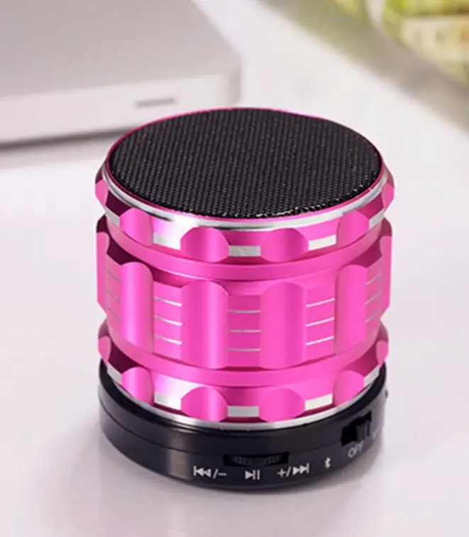 Беспроводной Bluetooth Динамик Металлический мини телефон с громкие динамики