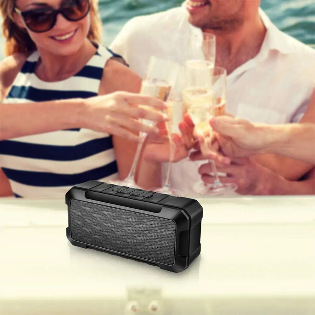 Bluetooth динамик квадратная коробка динамик 2 квадратных стерео портативный V5.0 Высокое разрешение звук качество воспроизведения музыки